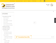 Tablet Screenshot of chocolateteddies.com